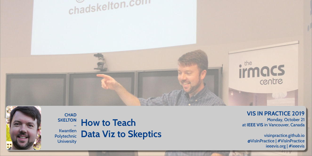 Chad Skelton: An Introduction to the Data Visualization Society