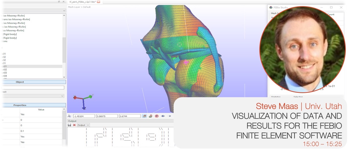Steve Maas: Visualization of Data and Results for the FEBio Finite Element Software